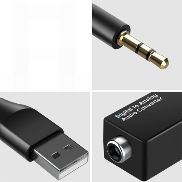 Digital to Analog Audio Converter for TV